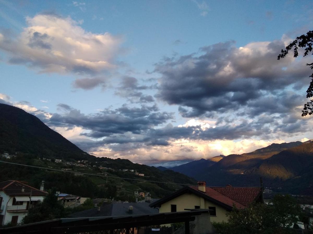 Al Chiar di Luna B&B Valtellina Chiuro Esterno foto