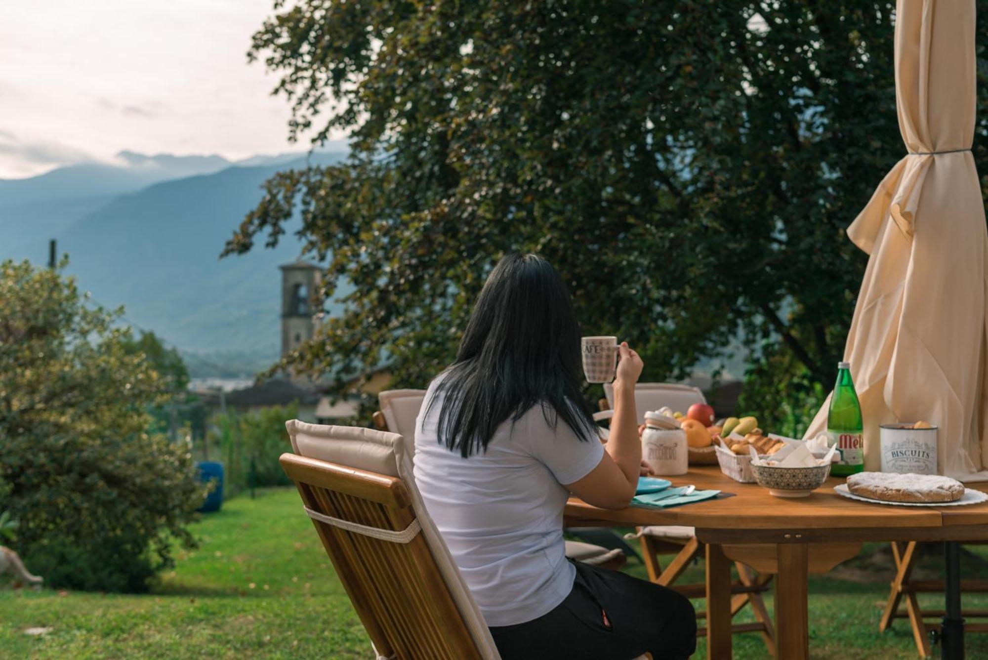 Al Chiar di Luna B&B Valtellina Chiuro Esterno foto